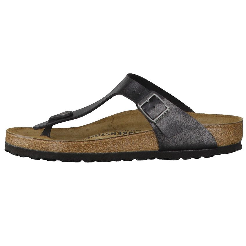 Sandália Feminina Birkenstock Gizeh Graceful 39 EU Licorice - imagem 2