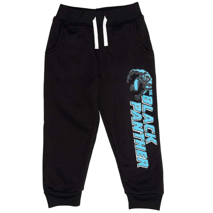 Calça Jogger Marvel 4t Homem De Ferro Capitão América Pantera Negra Pacote Com 3 - imagem 4