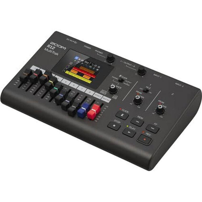 Conjunto Novo: Gravador Zoom R12 + Fones Ath-m20x - imagem 2