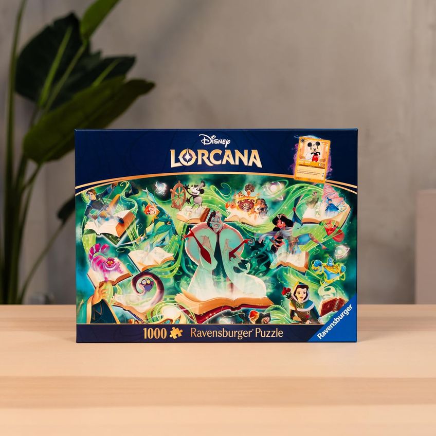 Quebra-cabeça Ravensburger Disney Lorcana Esmeralda 1000 Peças - imagem 3