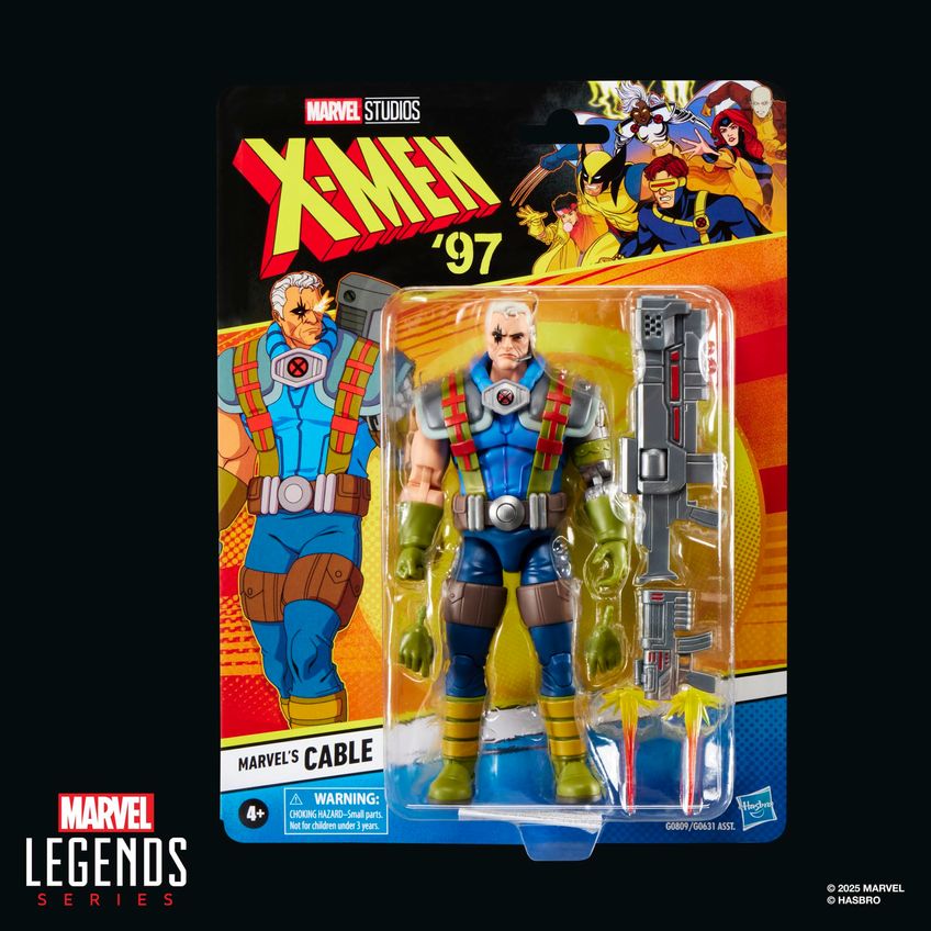 Boneco De Ação Cable Da Série Marvel Legends X-men 15 Cm - imagem 2