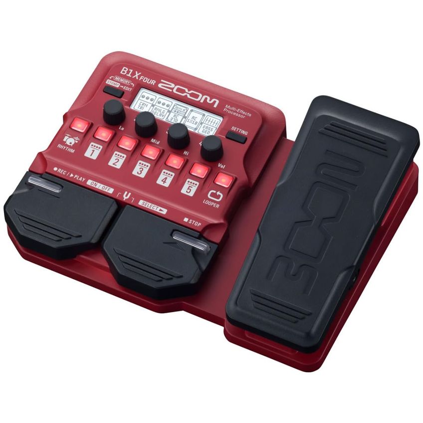 Pedal De Baixo Zoom B1x Four Carregador De Bateria (kit) - imagem 4