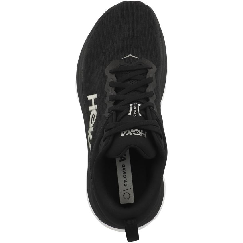 Tênis Masculino Hoka Gaviota 5 Preto/Branco 9,5 Médio - imagem 2