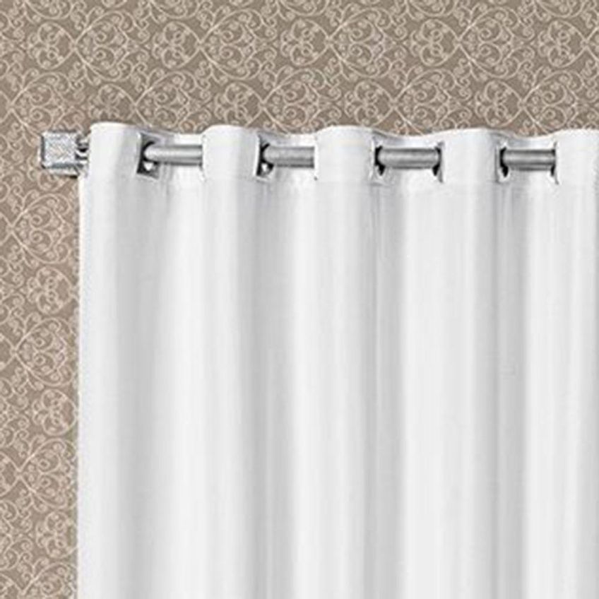 Cortina Egito Para Varão 3,00m X 2,50m Poliéster Para Decoração Branca - imagem 3