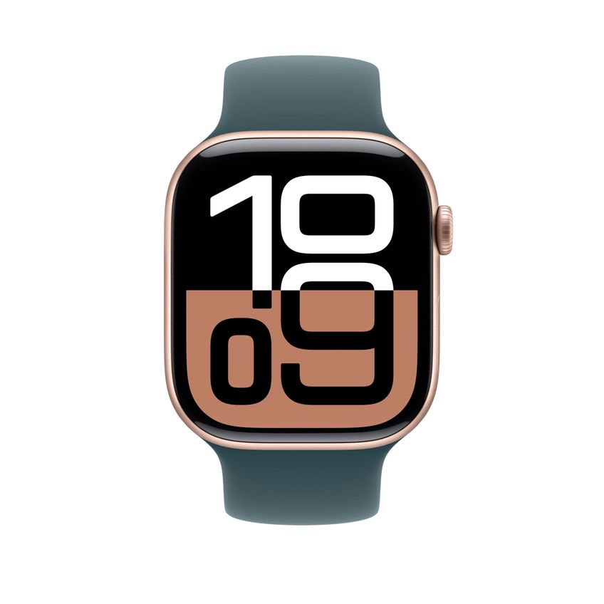 Pulseira Esportiva Apple Watch 46 Mm Verde Lago S/m - imagem 3