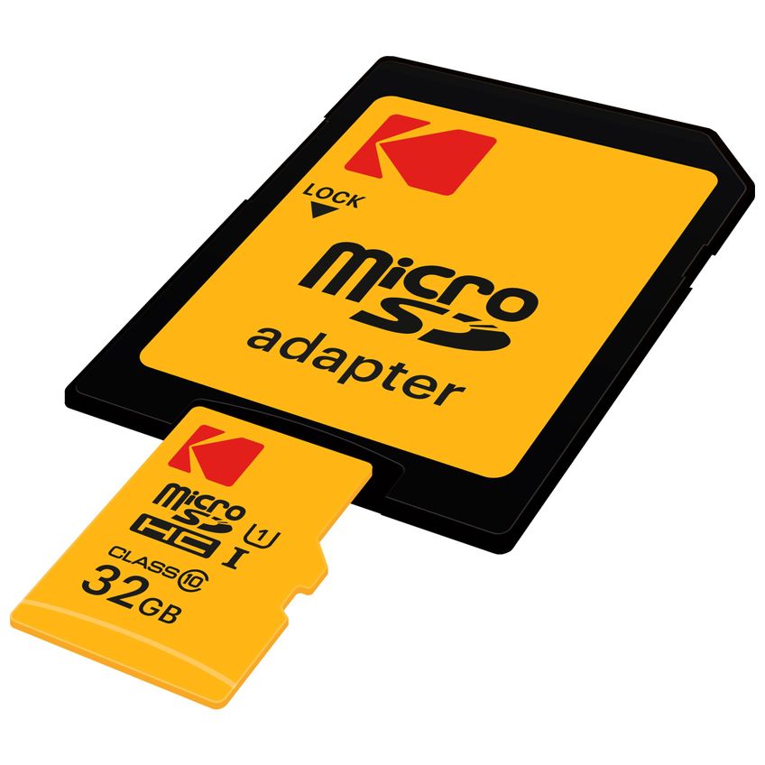 Cartão MicroSDHC Kodak 32GB Classe 10 UHS-I U1 Com Adaptador - imagem 3