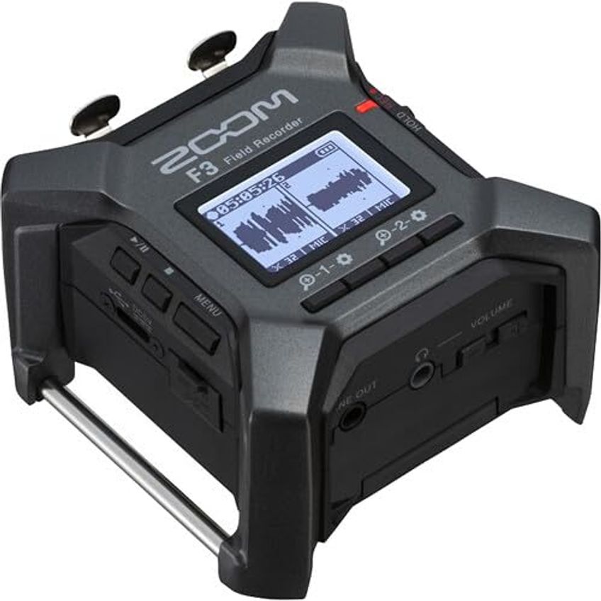 Gravador de Voz Zoom F3 32-bit Float – Kit Completo - imagem 2