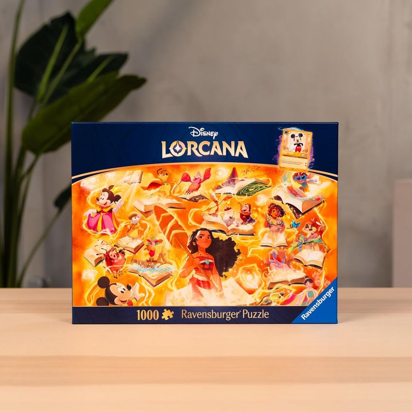 Quebra-cabeça Ravensburger Disney Lorcana Amber 1000 Peças - imagem 3