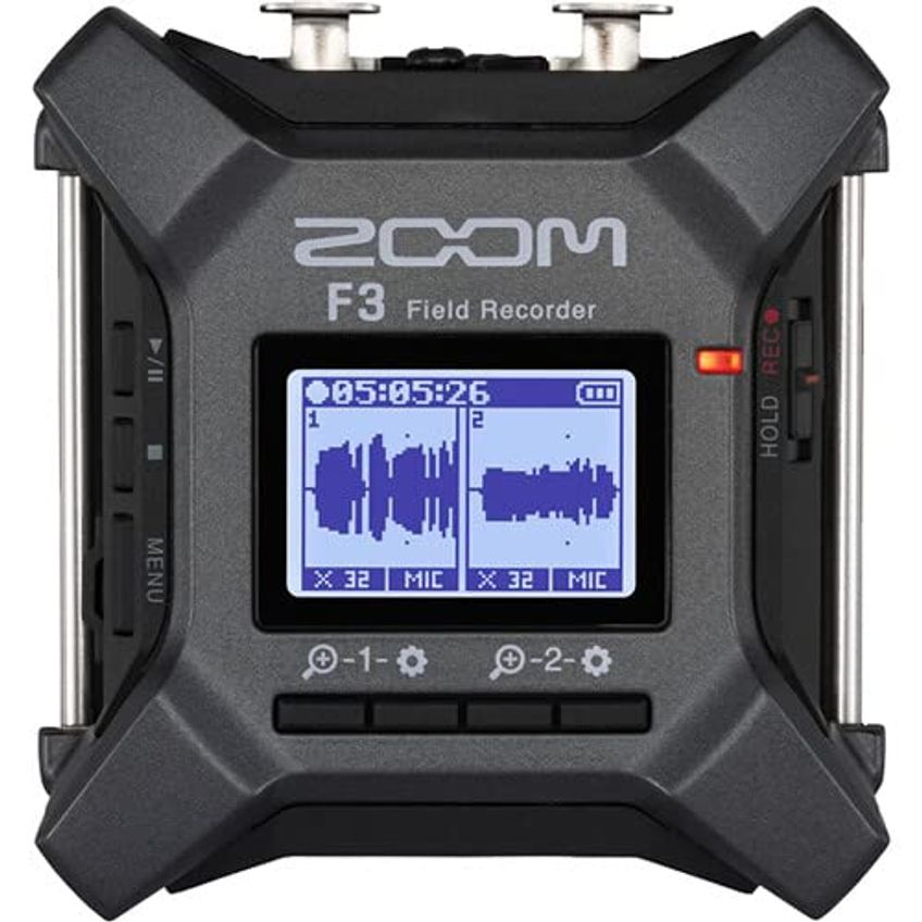 Gravador de Voz Zoom F3 32-bit Float – Kit Completo - imagem 3