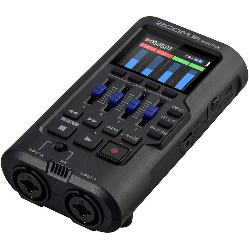Gravador De Áudio Zoom R4 4 Faixas 32 Bit Float Kit - imagem 4