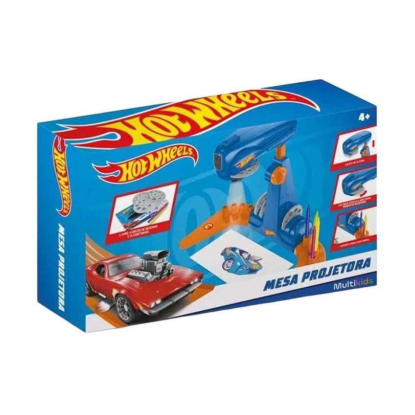 Mesa Projetora Multikids Hot Wheels - imagem 4
