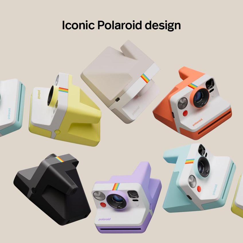Câmera Instantânea Polaroid Now 3ª Geração Verde Água Usb-c - imagem 3