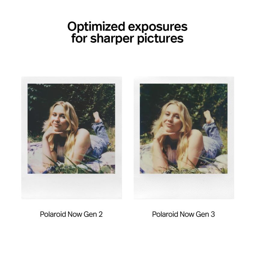 Câmera Instantânea Polaroid Now 3ª Geração Verde Água Usb-c - imagem 4