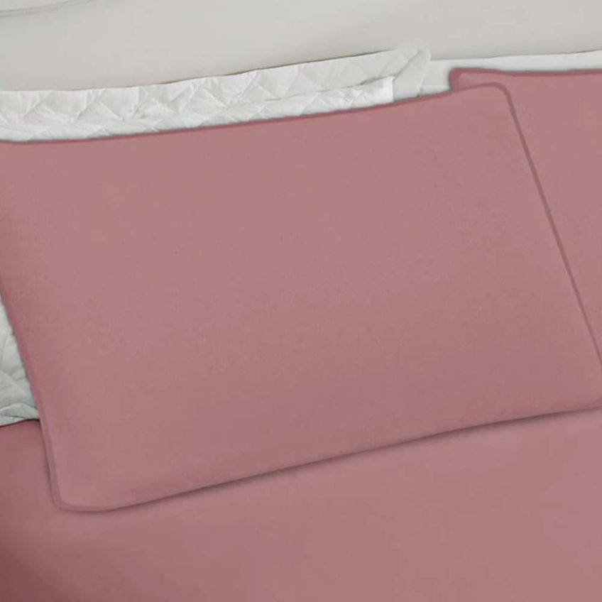 Kit Fronha 50x70cm Malha Colors 2 Peças - Catran Rosé - imagem 3