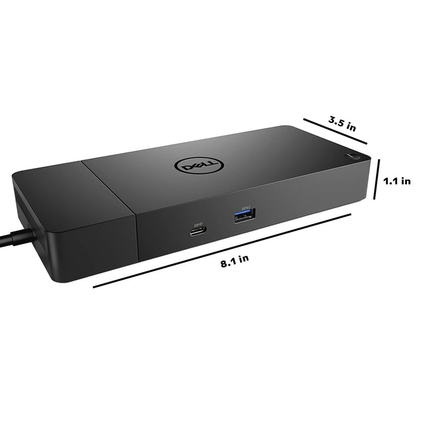 Estação De Acoplamento Dell Wd19s Com Adaptador De Alimentação De 130 W E Pd De 90 W - imagem 3