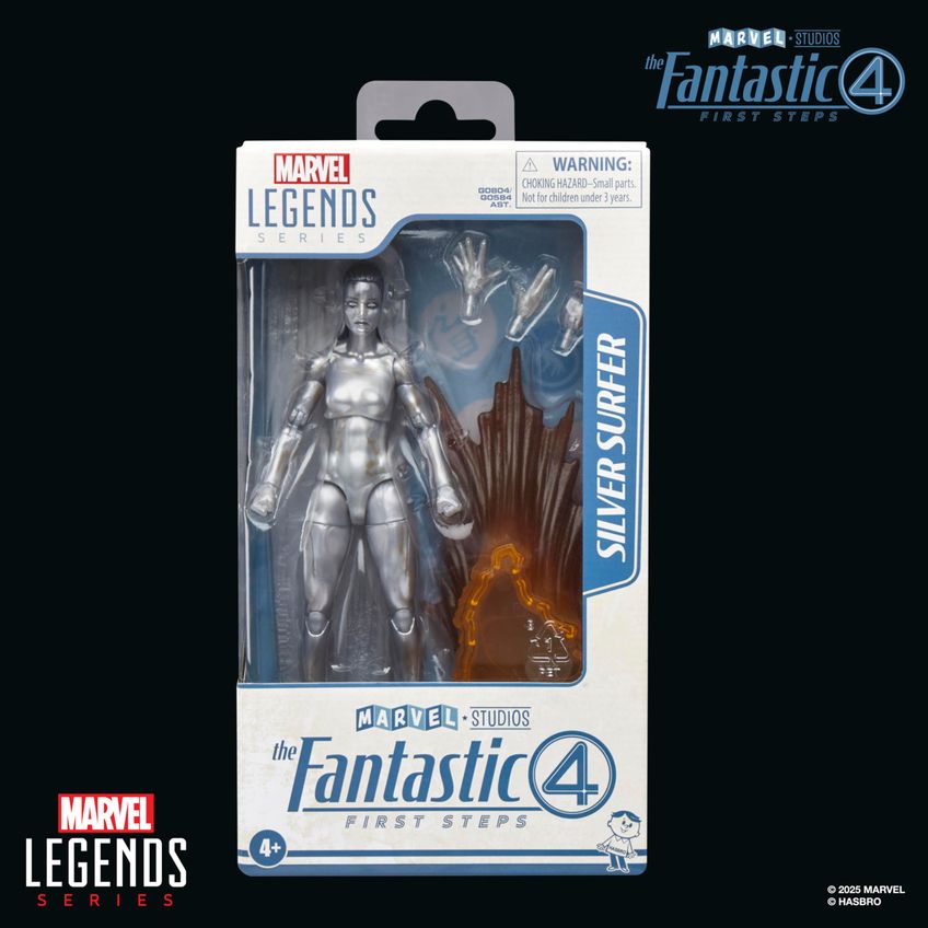 Figura De Ação Marvel Silver Surfer 15 Cm Colecionável - imagem 2