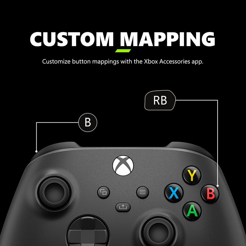 Controlador de Jogos Xbox Wireless 2025 Carbon Black - imagem 2