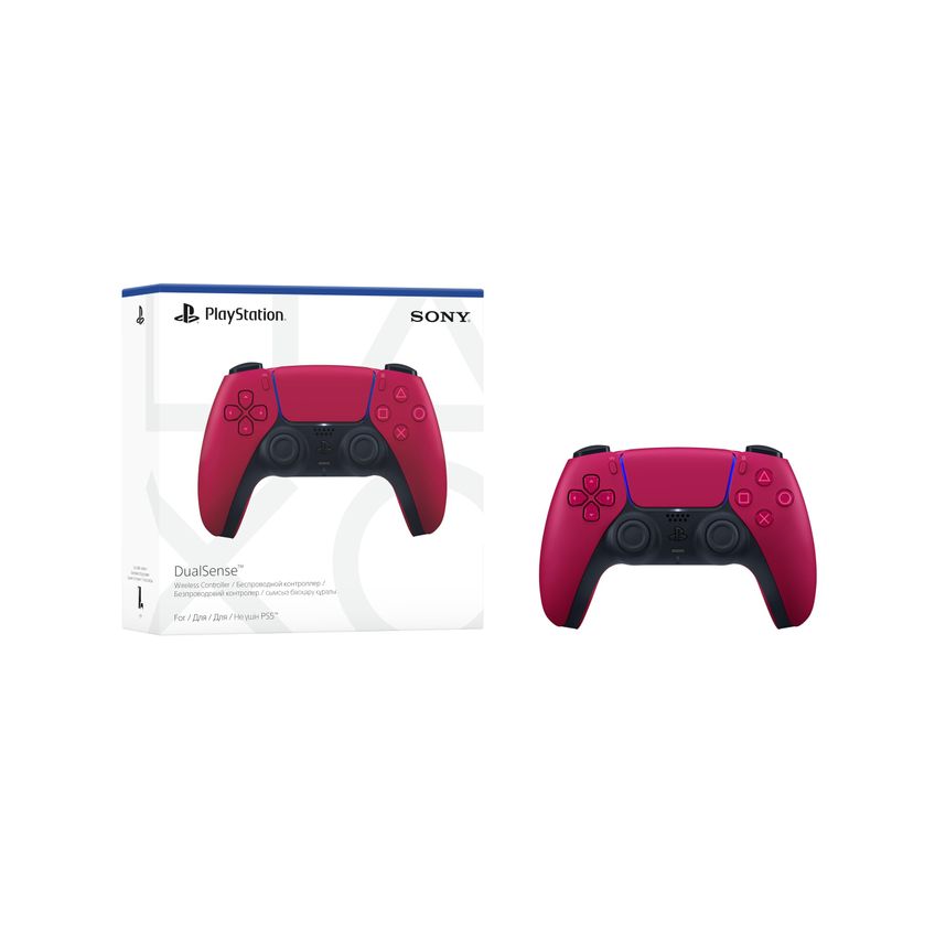Controlador Sem Fio Playstation Dualsense Cosmic Red Para Ps5 - imagem 3