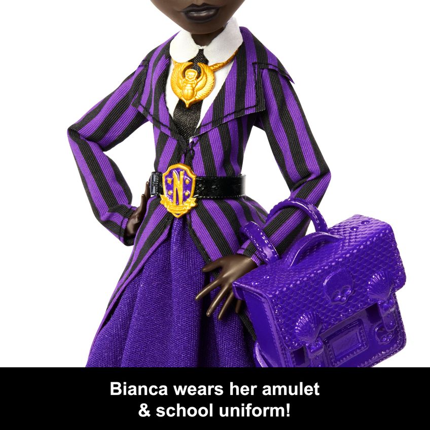 Muñeca Coleccionable Bianca Barclay De Monster High Con Accesorios - imagem 3
