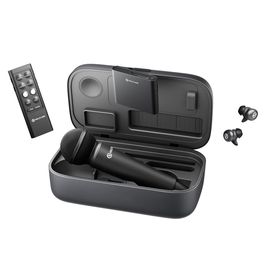 Microfone Hollyland Melo P1 Sistema Vocal Sem Fio - imagem 4