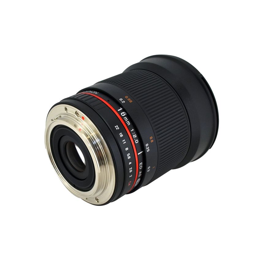 Lente Rokinon 16 mm F/2,0 Micro 4/3 Asférica - imagem 2