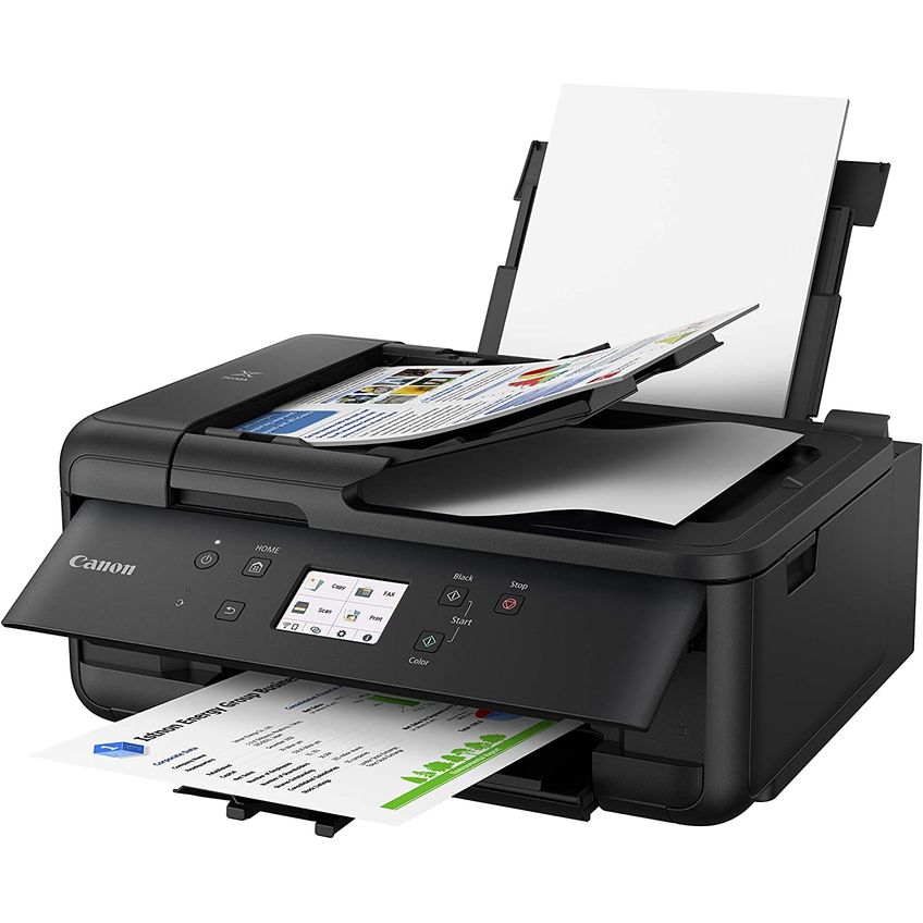 Impressora Canon Pixma Tr7620a Wireless All-in-one Preta - imagem 2