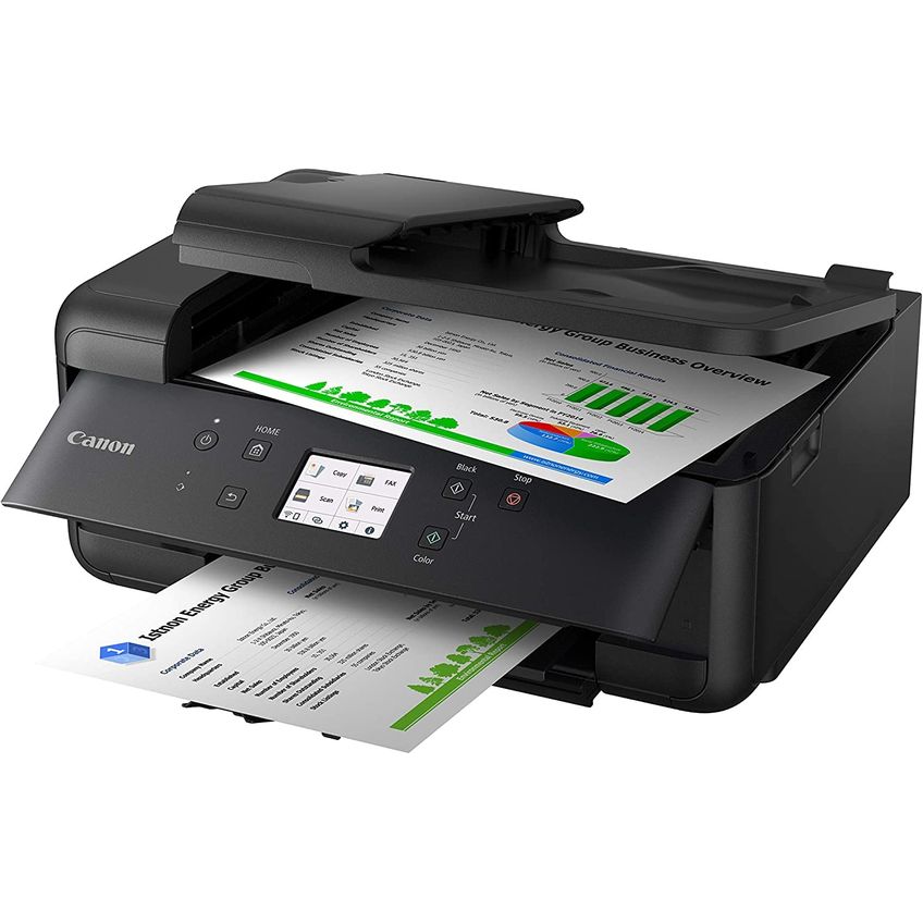Impressora Canon Pixma Tr7620a Wireless All-in-one Preta - imagem 3