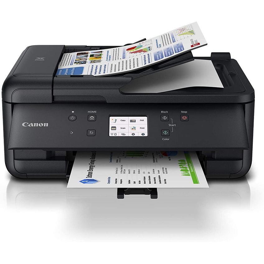 Impressora Canon Pixma Tr7620a Wireless All-in-one Preta - imagem 4
