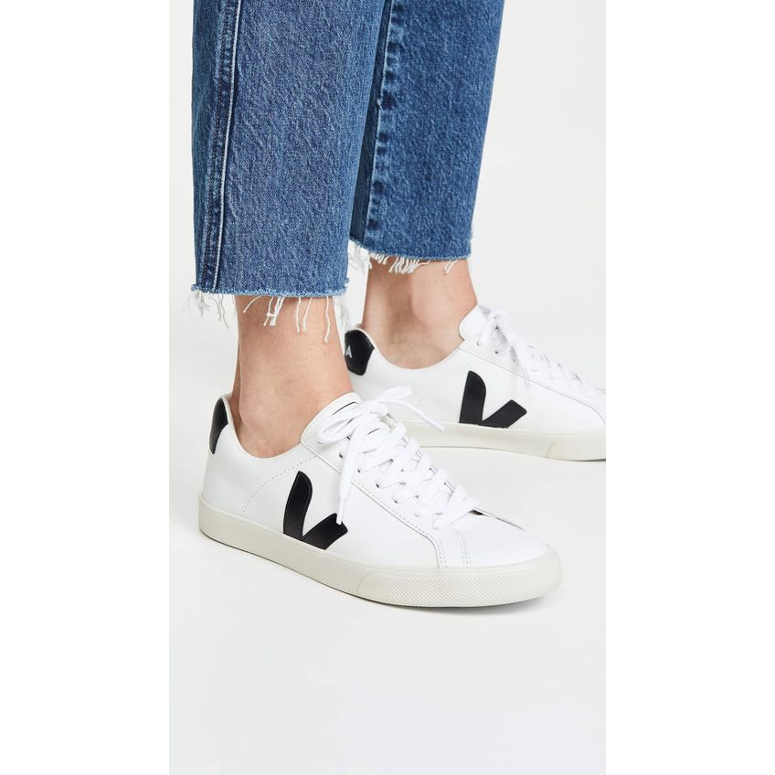 Tênis Veja Esplar Logo Feminino Extra Branco/Preto - imagem 3