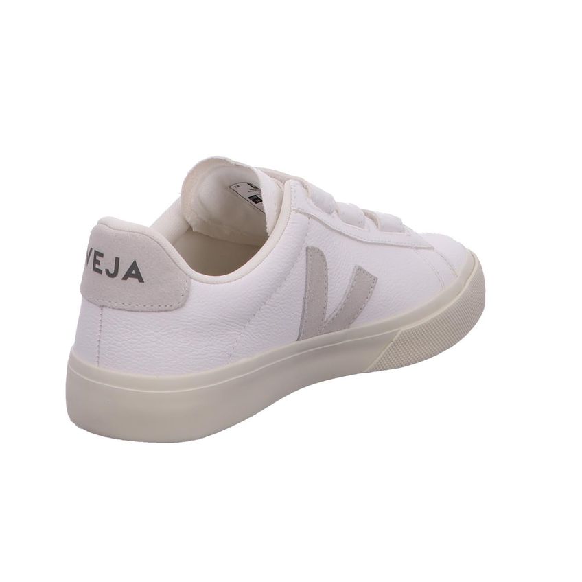 Sapatilhas Casuais Veja Recife Com Logotipo Feminino Sem Cromo Branco/preto - imagem 2