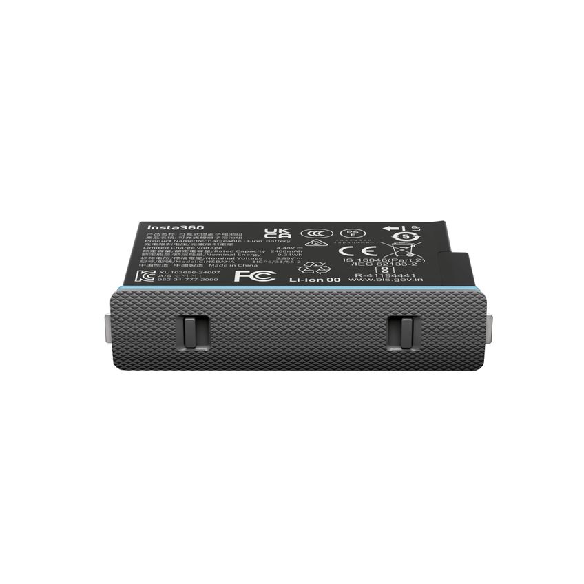 Bateria Insta360 X5 2400mah Resistente Ao Frio - imagem 4