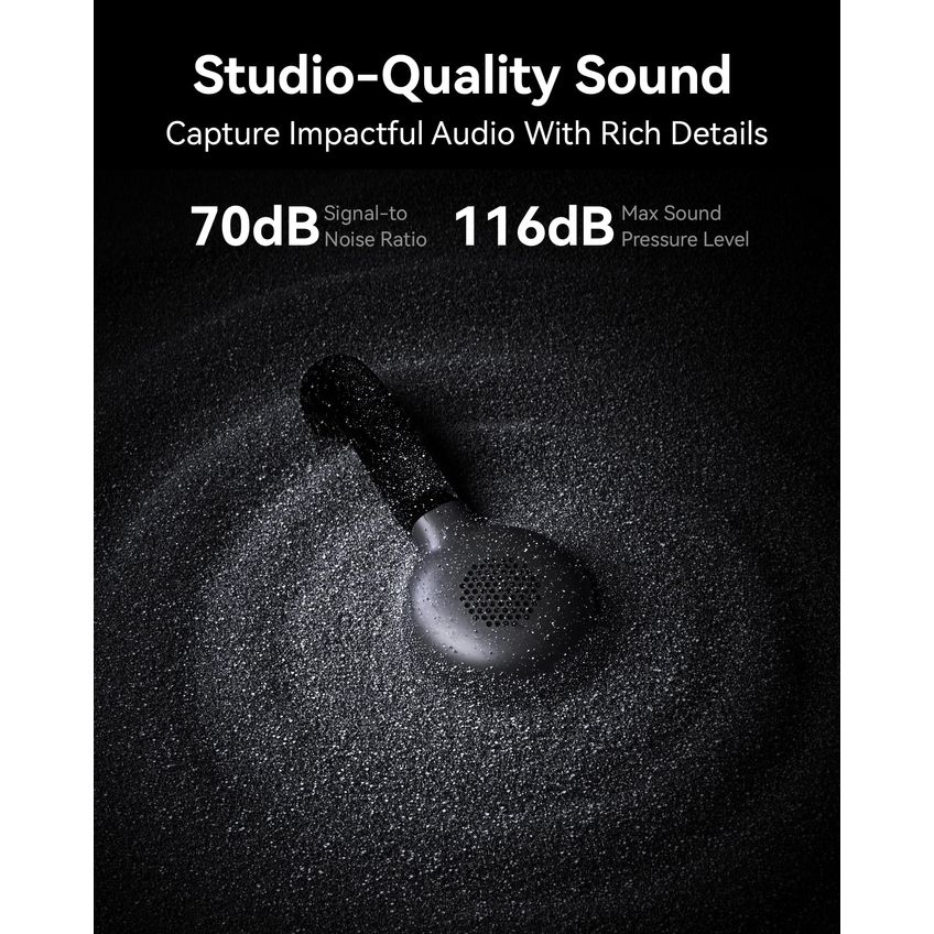 Microfone De Lapela Sem Fio Hollyland Lark M2s Ultimate Combo - imagem 4