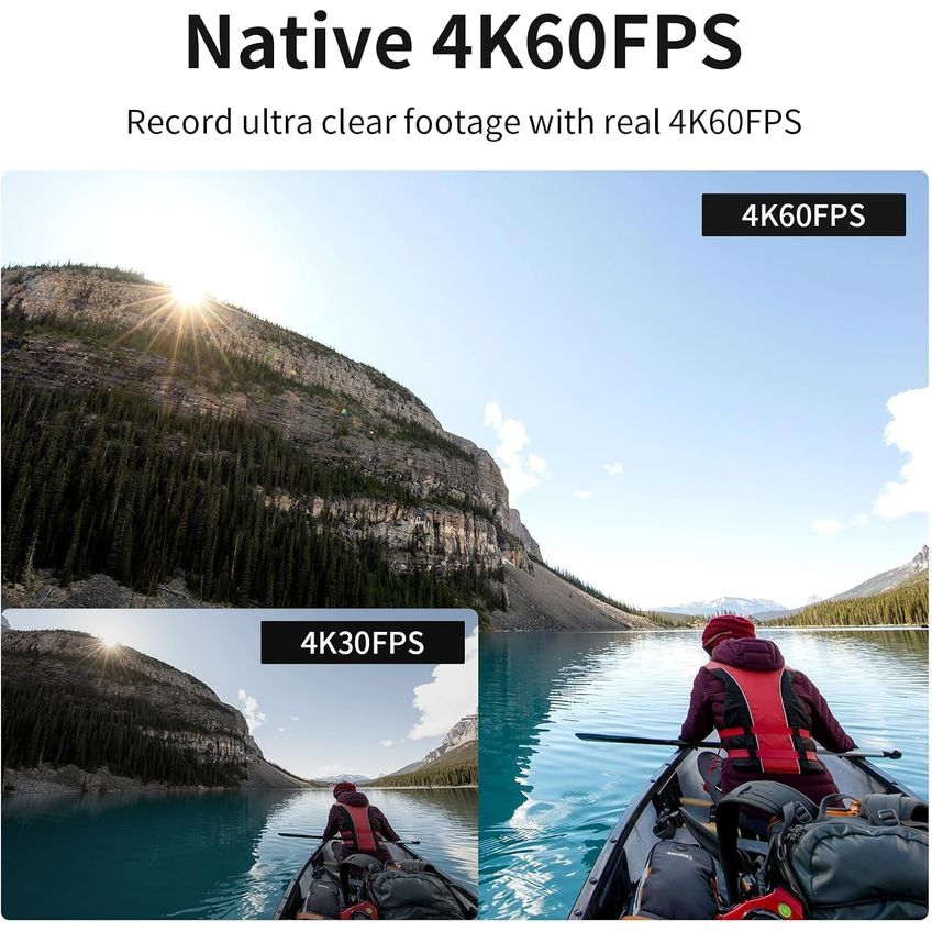 Câmera De Ação Sjcam Sj8 Pro 4k Uhd Com Tela Sensível Ao Toque À Prova D'água - imagem 2