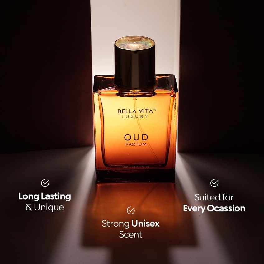 Perfume Bellavita Luxury Oud 100ml Para Homens E Mulheres - imagem 4