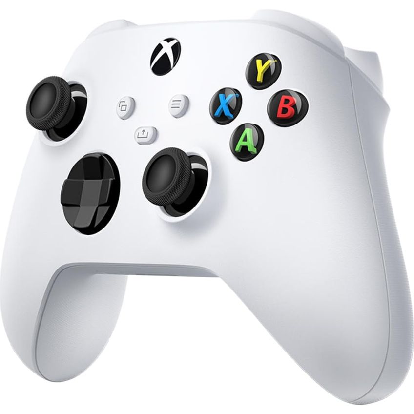 Controlador Sem Fio Microsoft Qas-00007 Robot White Pacote Com 2 - imagem 3