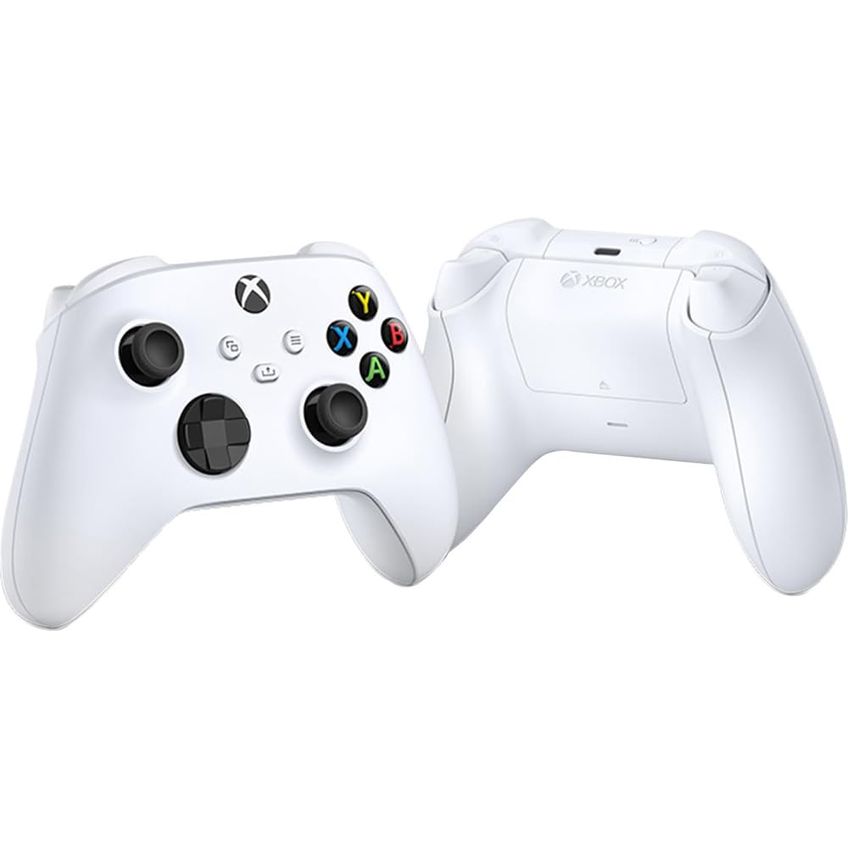 Controlador Sem Fio Microsoft Qas-00007 Robot White Pacote Com 2 - imagem 4