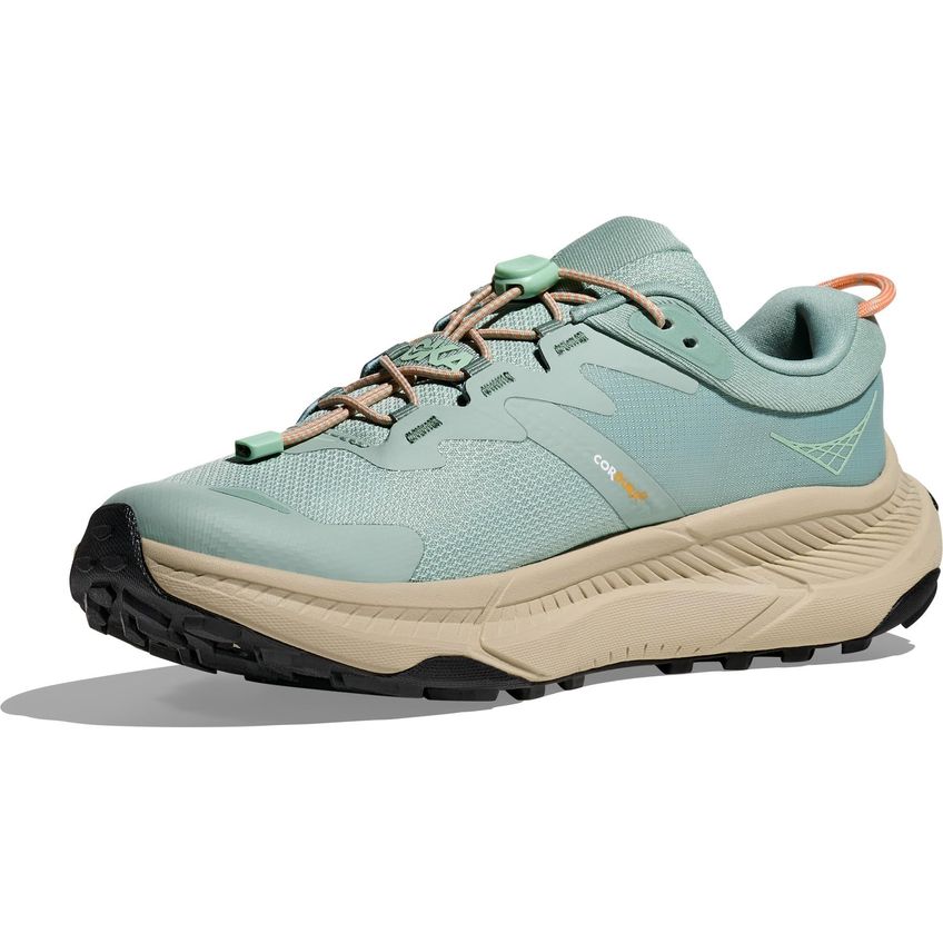 Tênis Hoka Feminino Transport 7 Medium Jade/Oyster - imagem 4