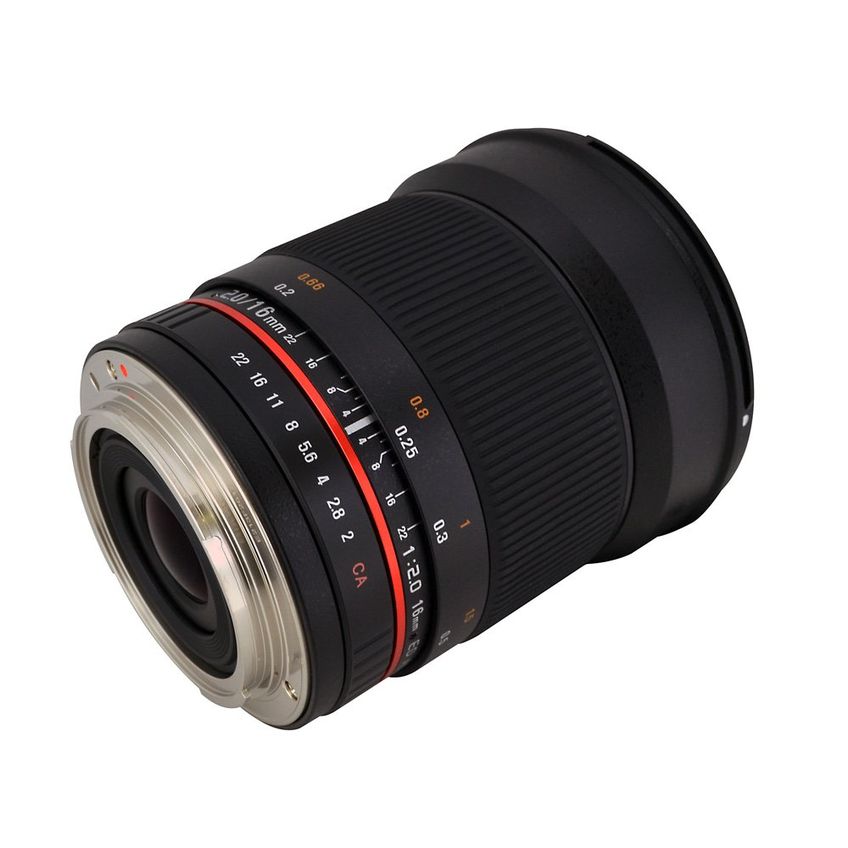 Lente Rokinon 16mm F/2.0 Asférica Fuji X - imagem 3