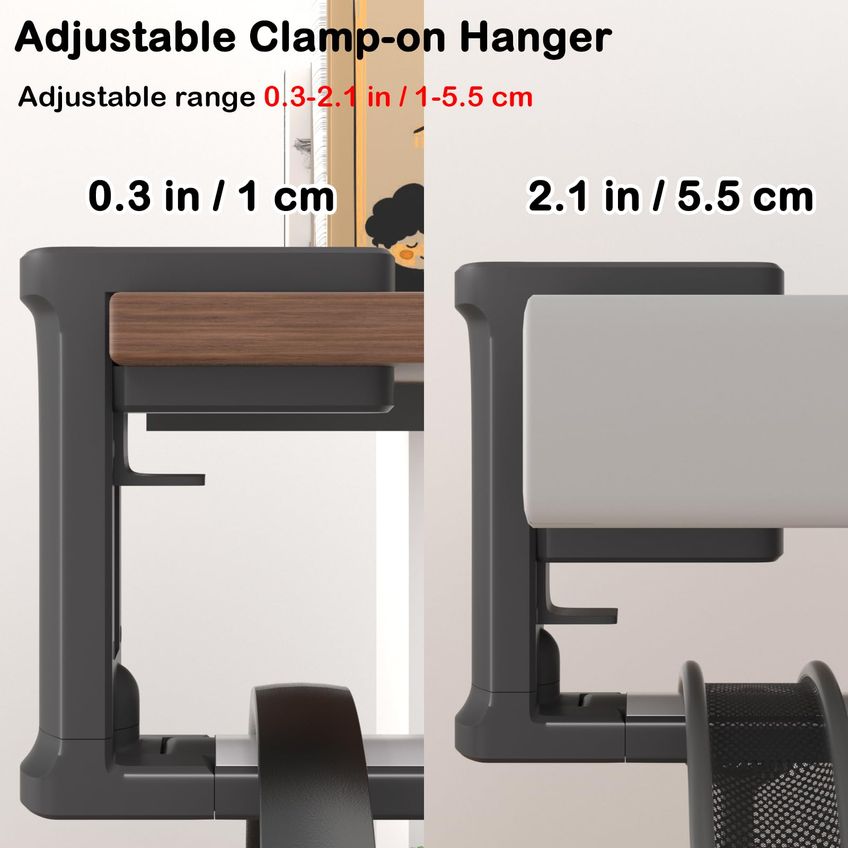 Suporte De Braçadeira Para Fones De Ouvido Ahonnpely – Capacidade De 5 Kg - imagem 4