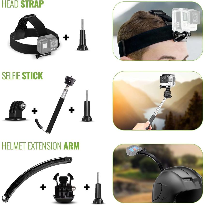 Câmera De Ação Gopro Hero Black Compact 4k Ultra Hd 12mp - imagem 3