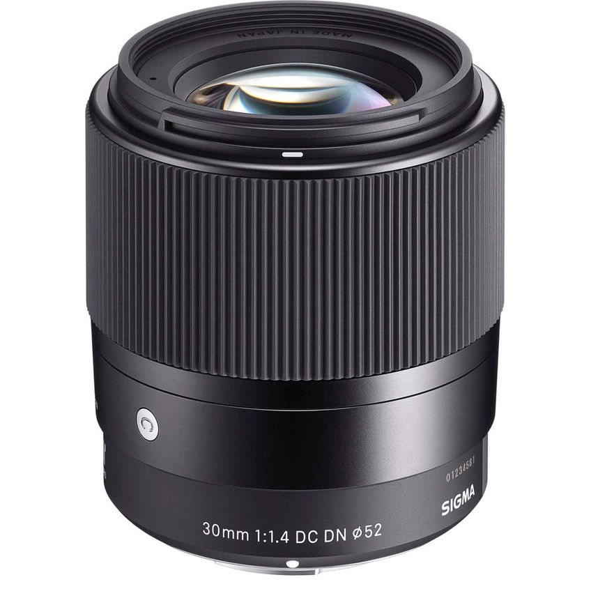 Lente Sigma 30mm F1.4 DC DN Contemporânea para Micro 4/3 Preta - imagem 3