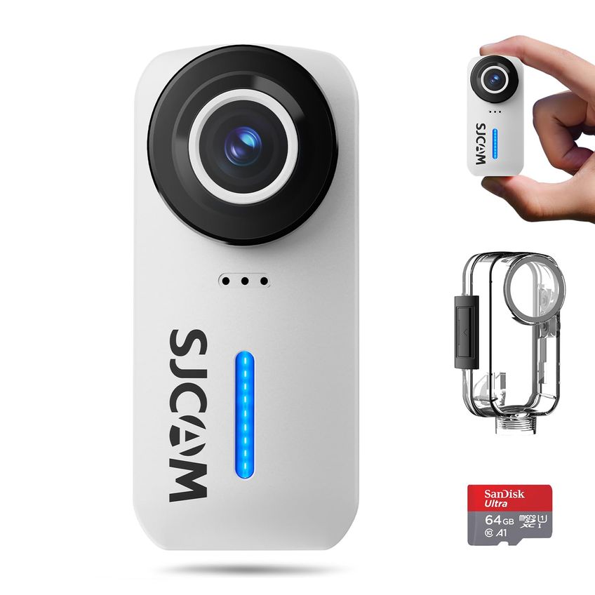 Câmera De Ação Sjcam C110+ 4K 30fps À Prova D'água 30m - imagem 4