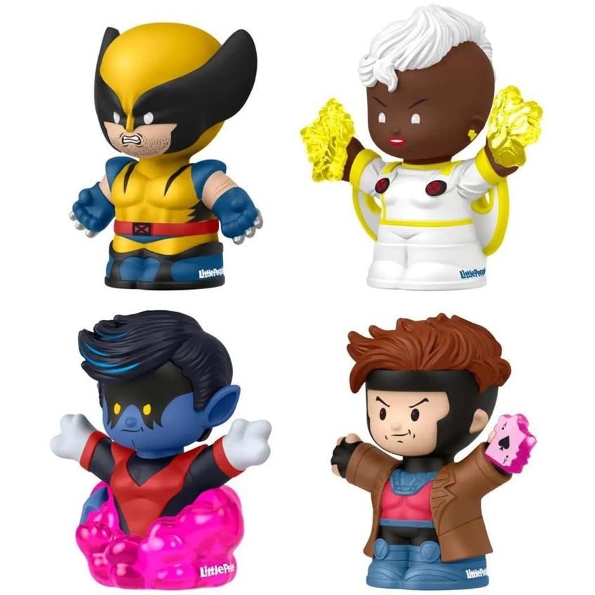 Conjunto De Figuras Fisher-Price X-Men Little People 6 Cm - imagem 3