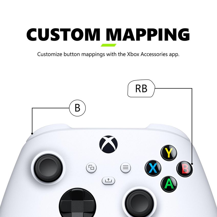 Controlador De Jogos Xbox Wireless 2025 Robot White - imagem 2