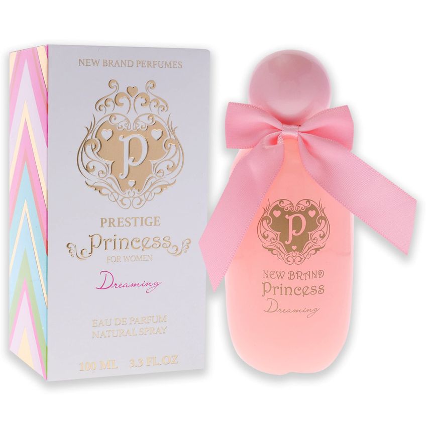 Perfume New Brand Perfumes Princess Dreaming Edp 100ml Para Mulheres - imagem 3