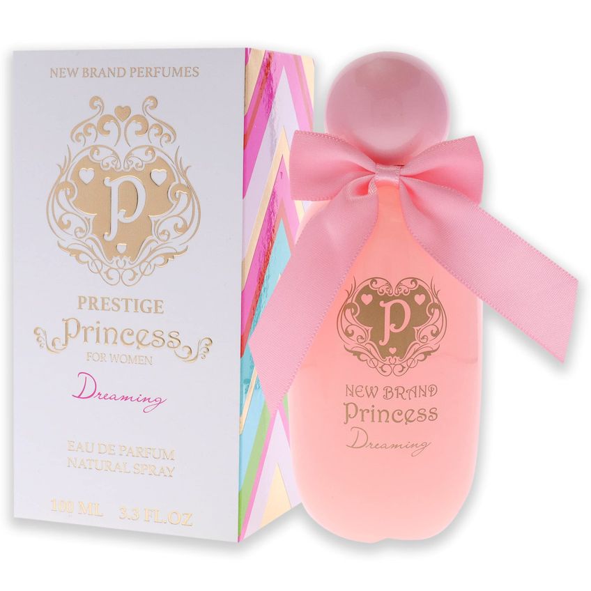 Perfume New Brand Perfumes Princess Dreaming Edp 100ml Para Mulheres - imagem 4