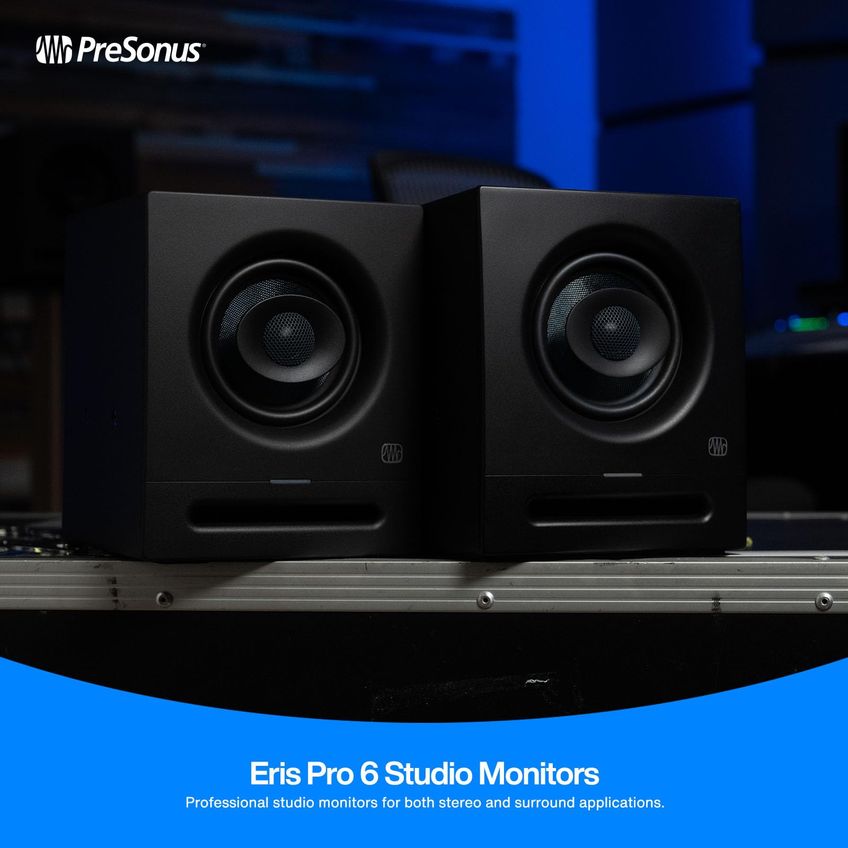 Monitor De Estúdio Presonus Eris Pro 6 Biampedado Bidirecional De 6,5 Polegadas - imagem 4