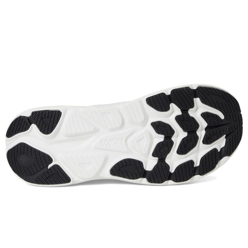 Tênis Hoka Clifton 10 Branco/Preto 10.5 Médio - imagem 3