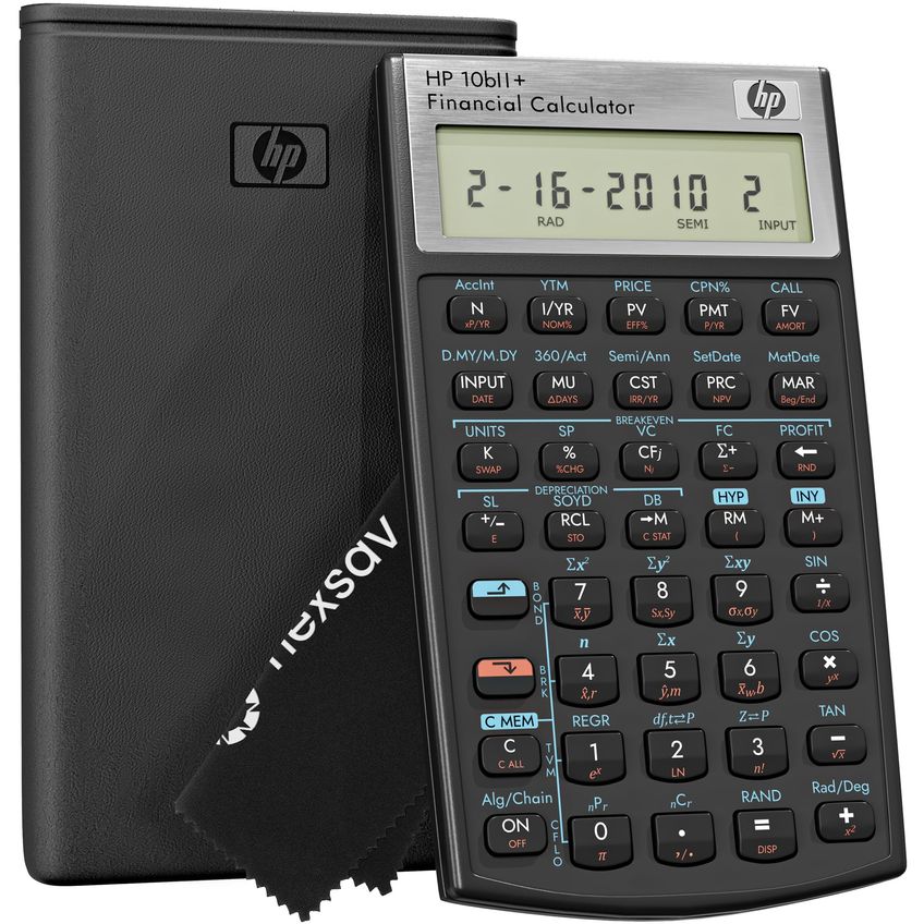 Calculadora Financeira HP 10bii+ Com Mais de 100 Funções e Estojo - imagem 2
