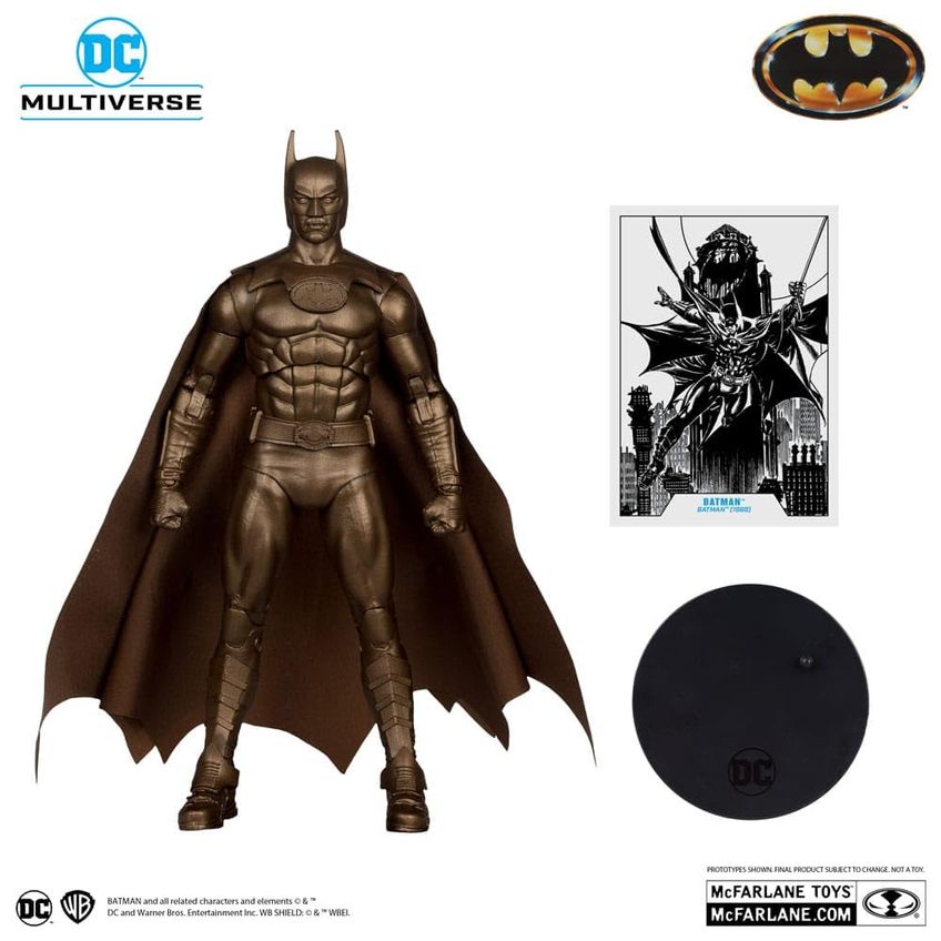Figura De Ação Mcfarlane Batman 1989 Platinum 18 Cm - imagem 3